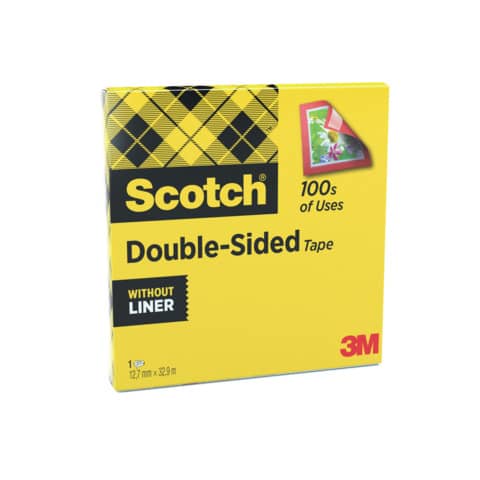 Nastro biadesivo Scotch® 665 trasparente 12 mm x 33 m 665